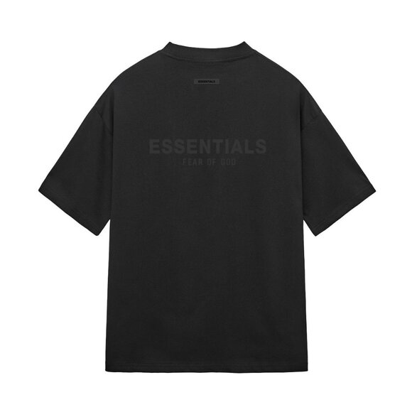 Fear of God Essentials Black Short Sleeve Tee - Picture 1 of 2